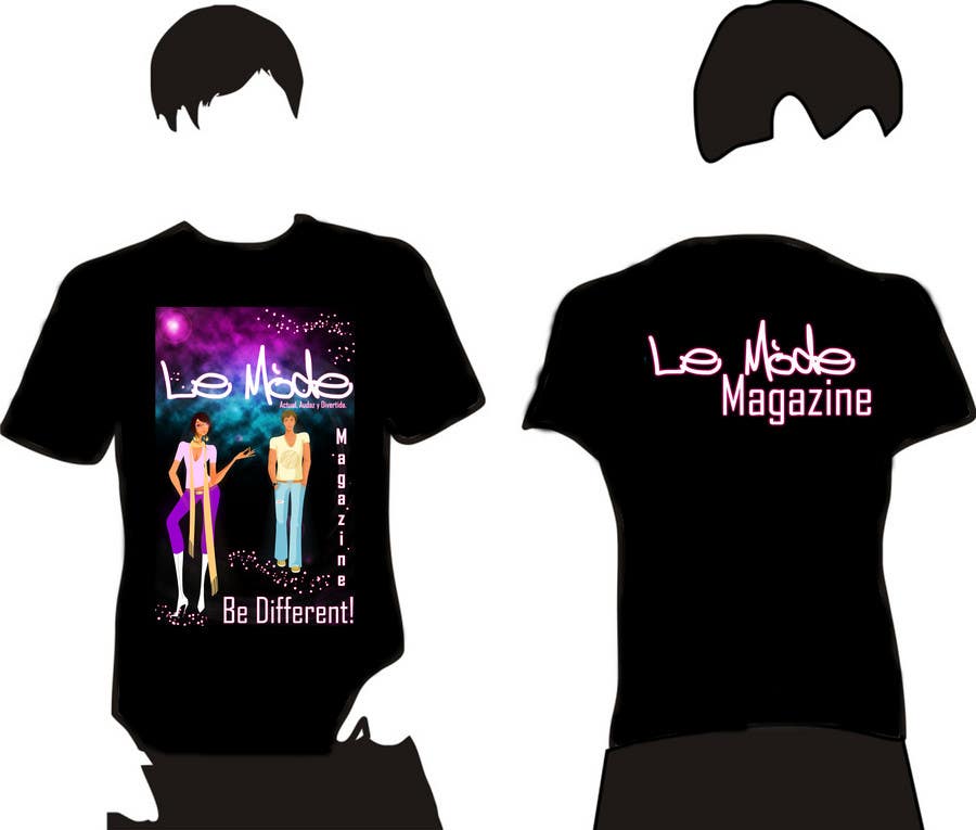 Contest Entry #39 for                                                 T-shirt Design for Le Mode Magazine
                                            