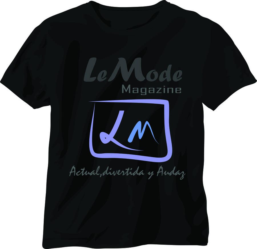 Entri Kontes #44 untuk                                                T-shirt Design for Le Mode Magazine
                                            