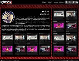 #10 untuk Design a Website Mockup for a film &amp; video production company oleh ktechint