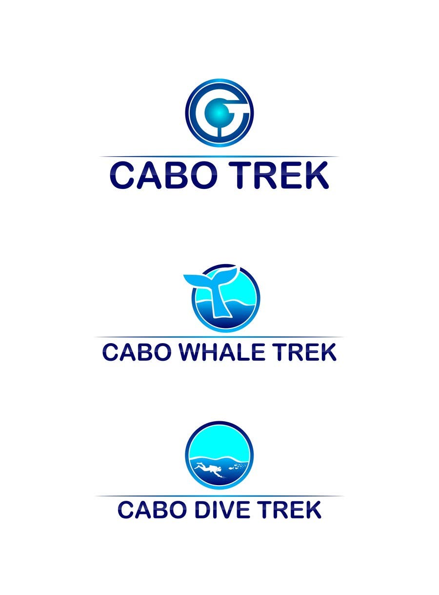Kilpailutyö #14 kilpailussa                                                 Design a Logo for Cabo Trek | Whale watching and more
                                            