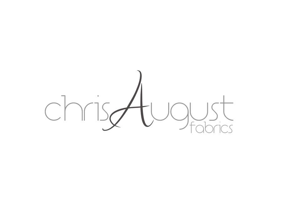 Contest Entry #81 for                                                 Logo Design for Chris August Fabrics
                                            