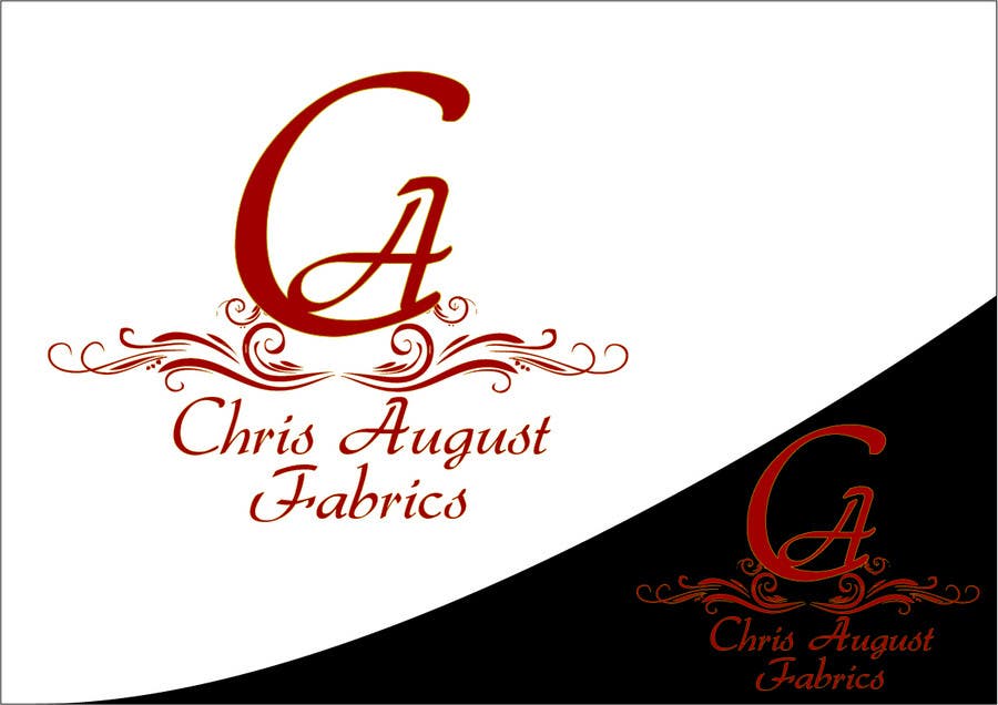 Participación en el concurso Nro.506 para                                                 Logo Design for Chris August Fabrics
                                            