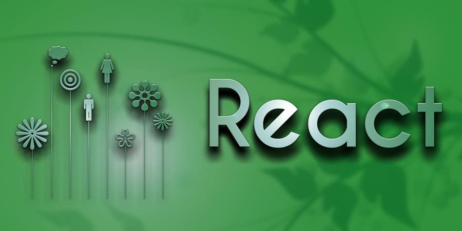 Penyertaan Peraduan #87 untuk                                                 Design en logo for REACT
                                            