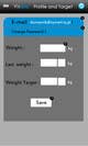 Imej kecil Penyertaan Peraduan #167 untuk                                                     Design for mobile app "Vitalia tracker" (design only)
                                                