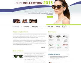 #1 for Design a Website Mockup for Eyeglass website af kethketh