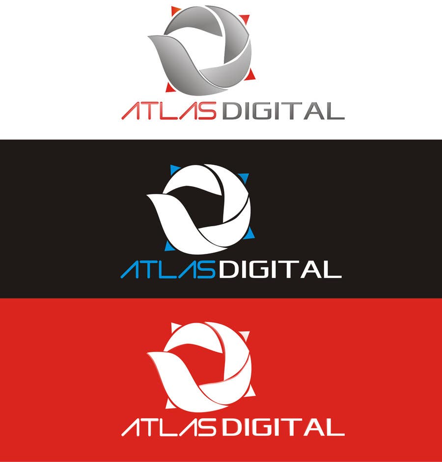 Konkurrenceindlæg #61 for                                                 Improve a logo for Atlas digital
                                            