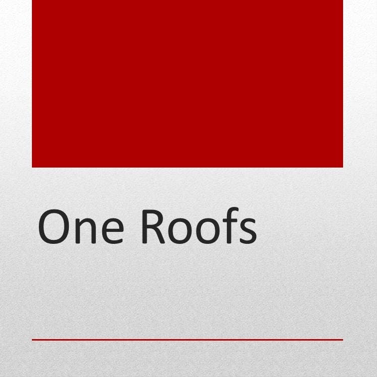 Kilpailutyö #186 kilpailussa                                                 Name for Roofing Company
                                            