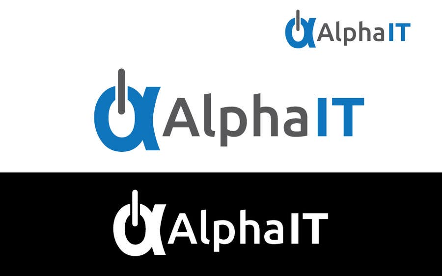 Kilpailutyö #34 kilpailussa                                                 Design a Logo for Alpha IT
                                            