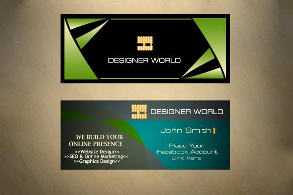 Penyertaan Peraduan #732 untuk                                                 Top business card designs - show off your work!
                                            