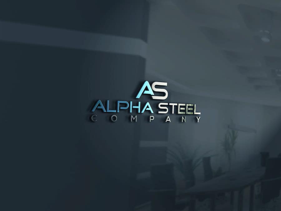 Конкурсная заявка № 43 для Alpha Steel Company Corporate Identity. 