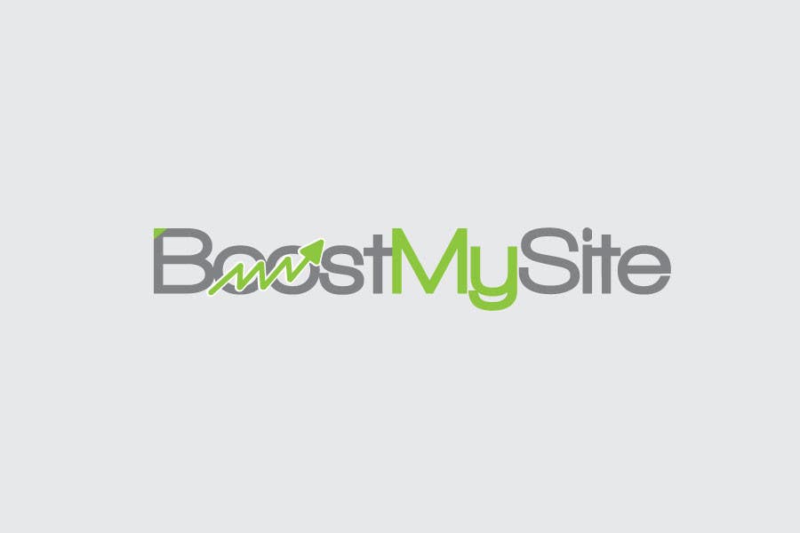 Penyertaan Peraduan #22 untuk                                                 Design a Logo for BoostMySite.com
                                            