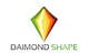 Imej kecil Penyertaan Peraduan #6 untuk                                                     DiamondShape.com Logo & Header
                                                