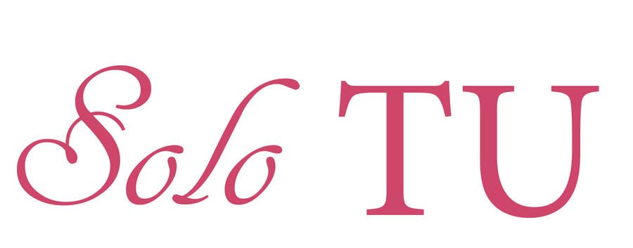 Penyertaan Peraduan #134 untuk                                                 Design a Logo for " SOLO TU " woman shop
                                            