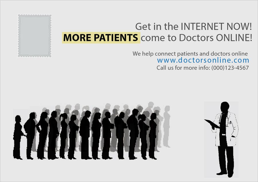 Proposition n°20 du concours                                                 Ad to attract doctors to have presence in internet
                                            