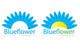 Pictograma corespunzătoare intrării #414 pentru concursul „                                                    Logo Design for Blueflower TM Sunrooms Inc.  Windscreen/Sunrooms screen reduces 80% wind on deck
                                                ”