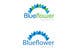 Kilpailutyön #382 pienoiskuva kilpailussa                                                     Logo Design for Blueflower TM Sunrooms Inc.  Windscreen/Sunrooms screen reduces 80% wind on deck
                                                