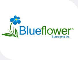 #357 for Logo Design for Blueflower TM Sunrooms Inc.  Windscreen/Sunrooms screen reduces 80% wind on deck by e2developer