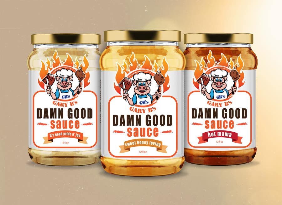Kilpailutyö #78 kilpailussa                                                 Design a Logo for Damn Good Sauce
                                            