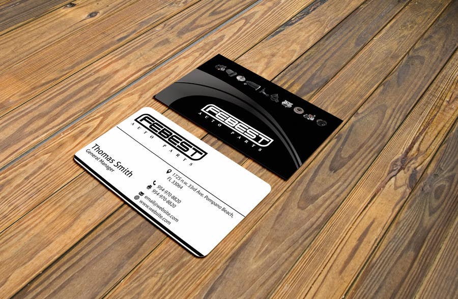 
                                                                                                            Kilpailutyö #                                        19
                                     kilpailussa                                         Design some Business Cards for Our Auto Parts Company
                                    