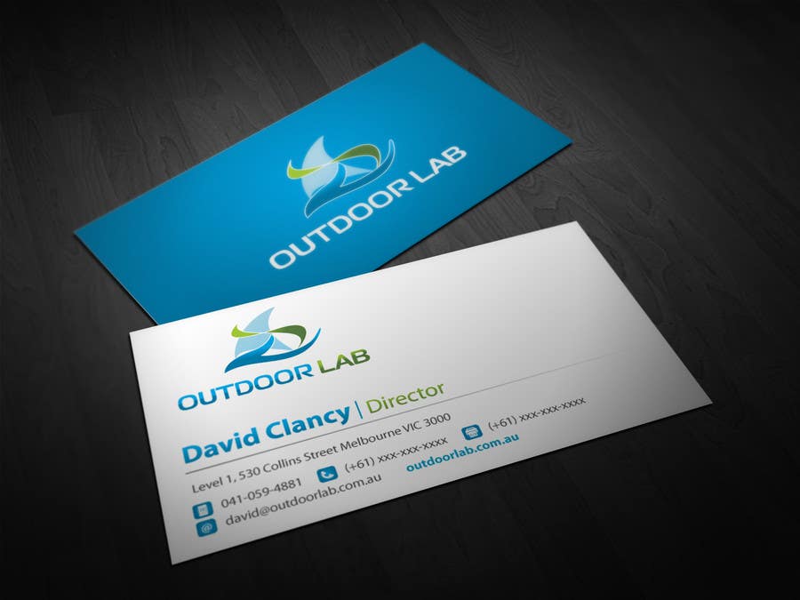 Bài tham dự cuộc thi #31 cho                                                 Design some Business Cards for Outdoor Lab *UPDATE*
                                            
