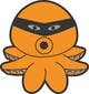 Miniatura de participación en el concurso Nro.6 para                                                     Design a bandit mask wearing octopus!
                                                