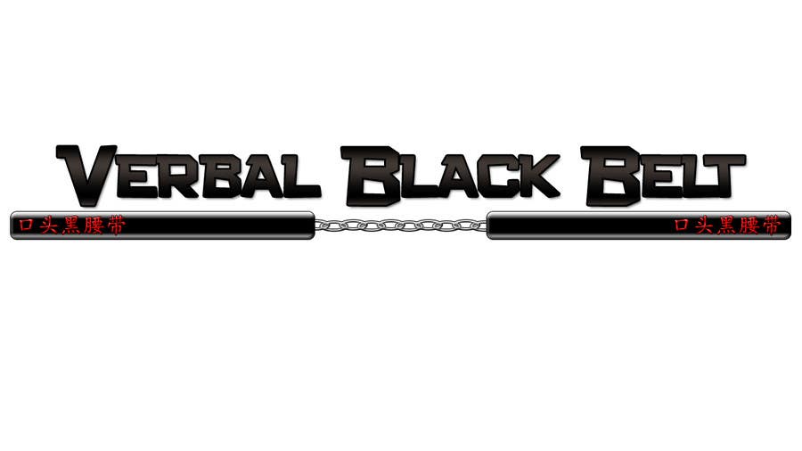 Penyertaan Peraduan #8 untuk                                                 Design a Logo for Verbal Black Belt
                                            