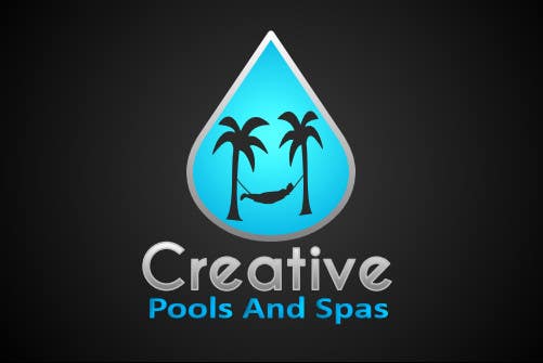 Contest Entry #24 for                                                 Design a Modern Logo for Creative Pools and Spas
                                            