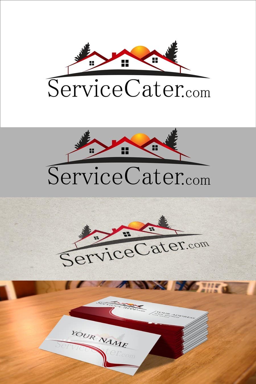Penyertaan Peraduan #37 untuk                                                 Design a Logo for ServiceCater
                                            