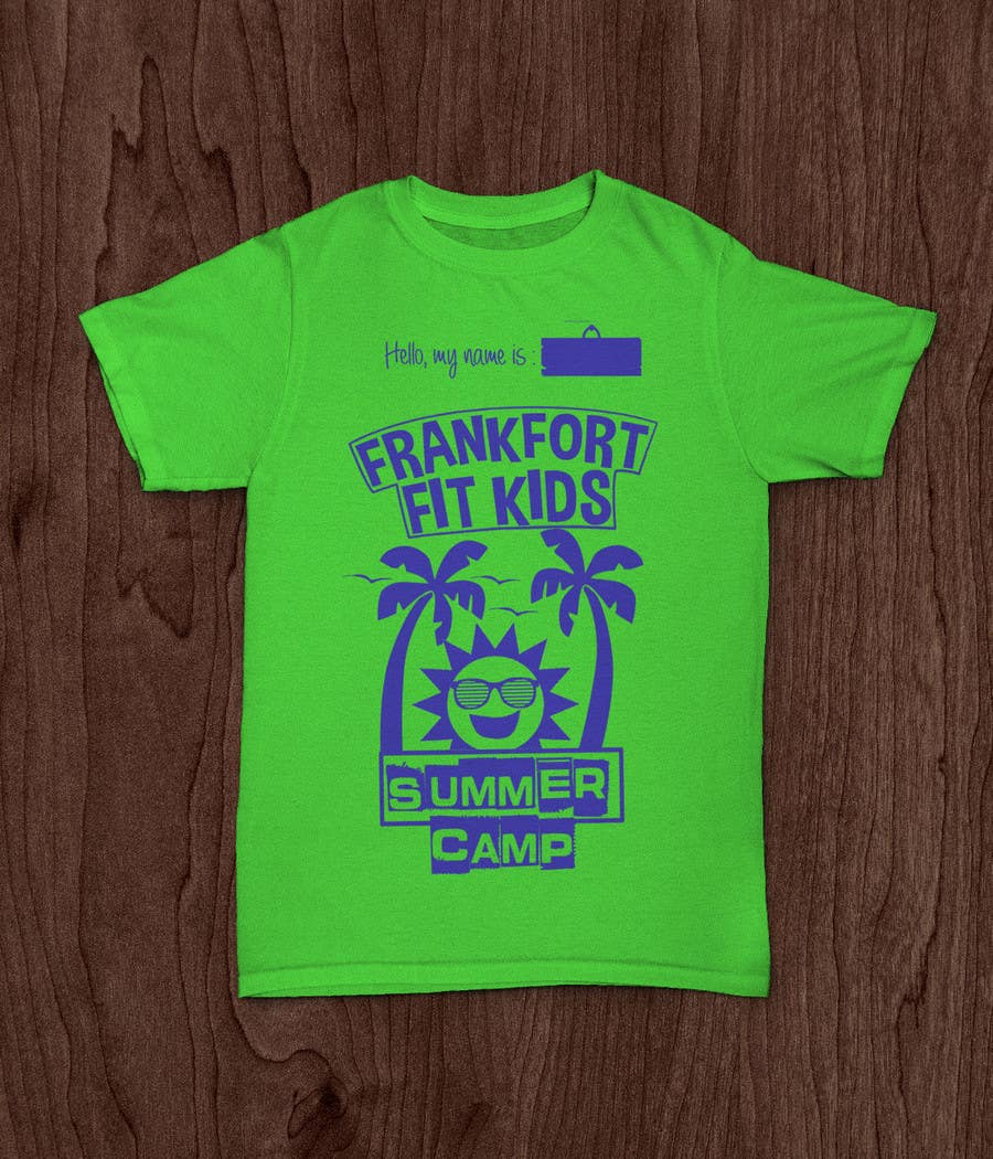 Příspěvek č. 69 do soutěže                                                 Kids Summer Camp T shirt design
                                            