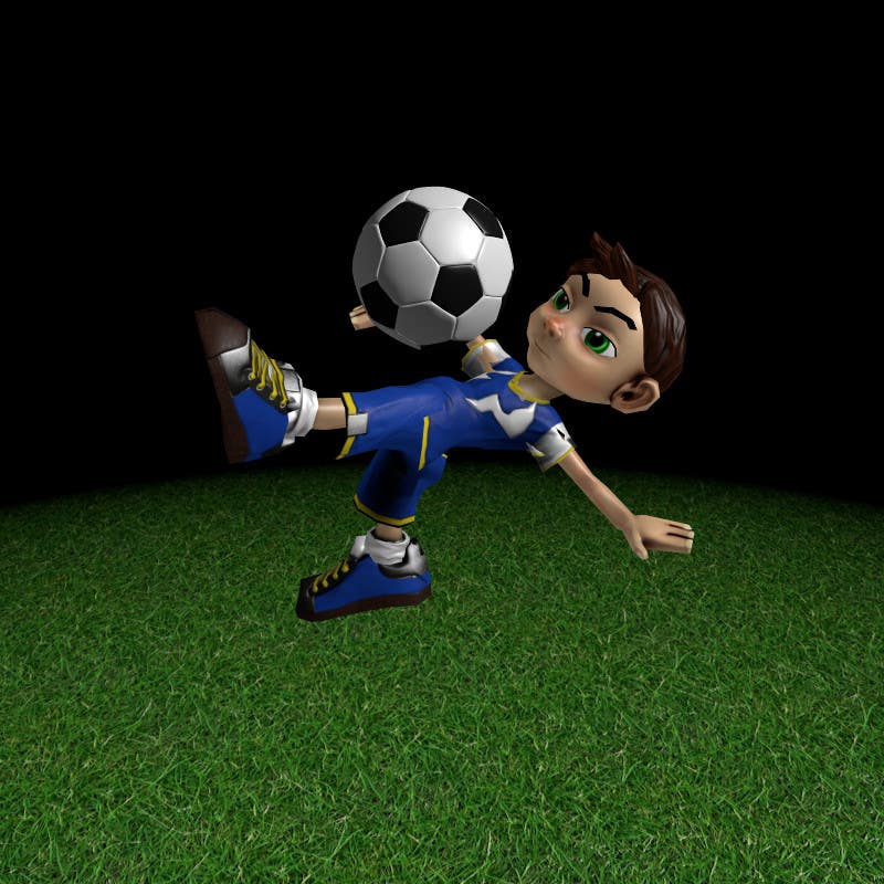 Participación en el concurso Nro.32 para                                                 3D Character design for Mobile Soccer Game App
                                            