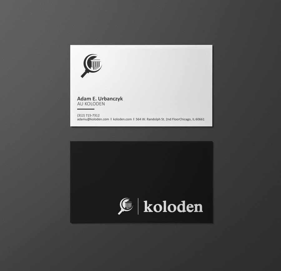 Contest Entry #81 for                                                 Design some Business Cards
                                            