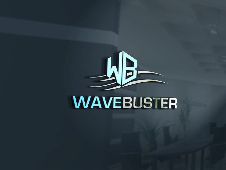 ผลงานการประกวด #9 สำหรับ                                                 Design a logo for the term "wave buster"
                                            