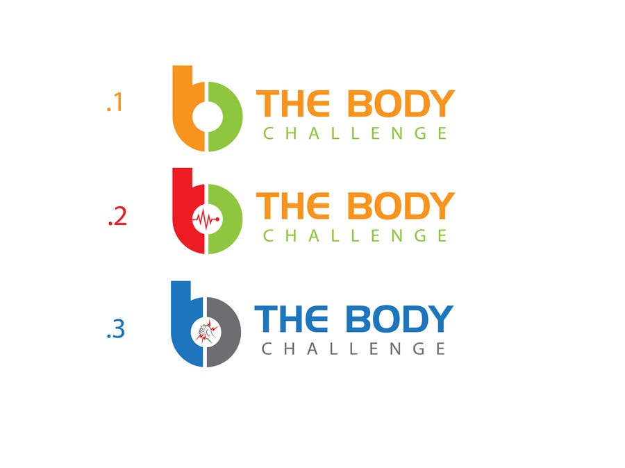 Kilpailutyö #70 kilpailussa                                                 Design a Logo for "The Body Challenge"
                                            