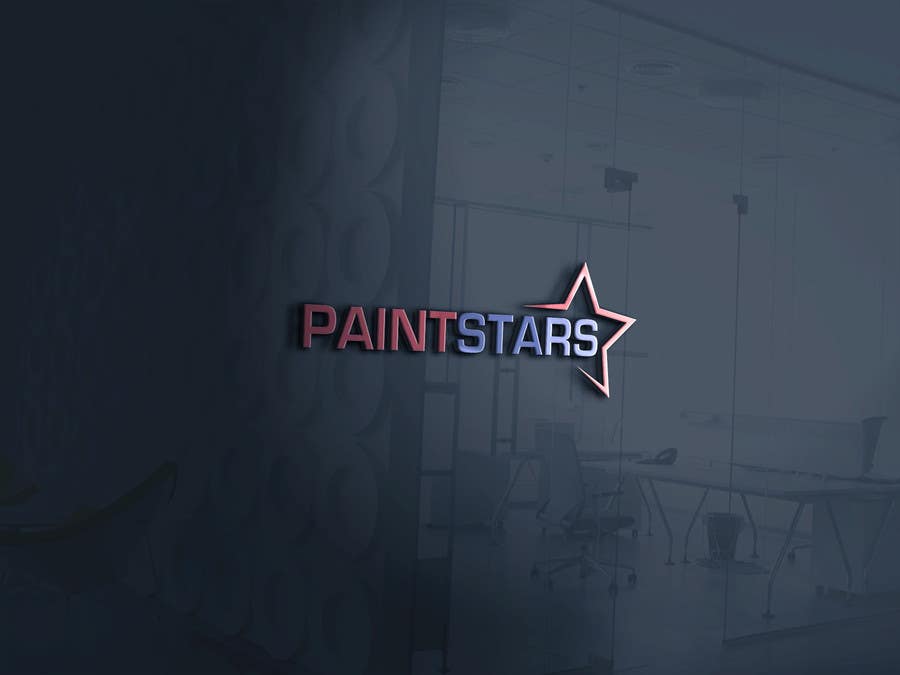 ผลงานการประกวด #34 สำหรับ                                                 Paintstars logo / business card layout
                                            