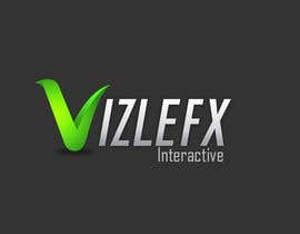 Nro 35 kilpailuun Logo Design for VIZLEFX Interactive käyttäjältä dasilva1