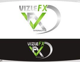 Nro 196 kilpailuun Logo Design for VIZLEFX Interactive käyttäjältä innovys