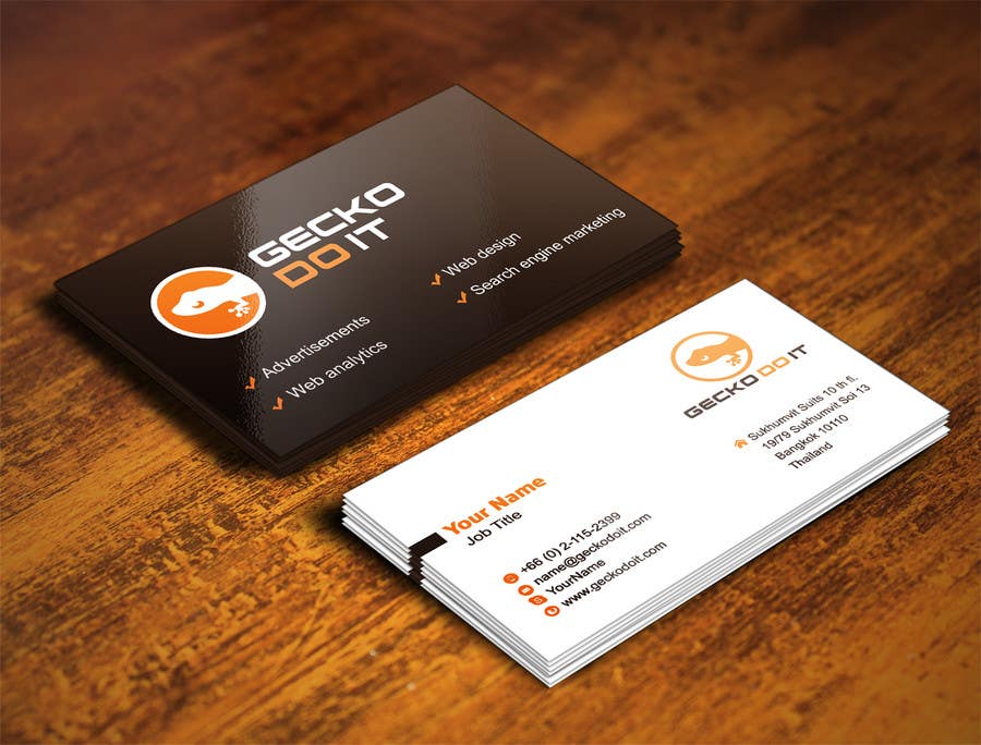 Contest Entry #56 for                                                 Business card
                                            