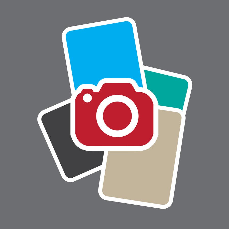 Kilpailutyö #4 kilpailussa                                                 Design an icon for a collage maker app
                                            