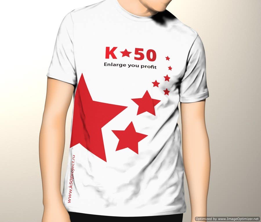 Inscrição nº 8 do Concurso para                                                 Design T-SHIRT for K50 (Разработка дизайна футболки for K50)
                                            