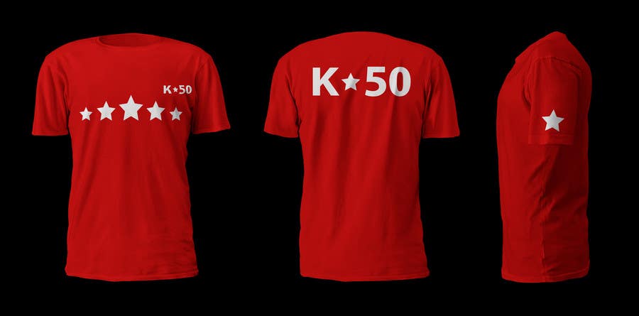 Proposition n°27 du concours                                                 Design T-SHIRT for K50 (Разработка дизайна футболки for K50)
                                            