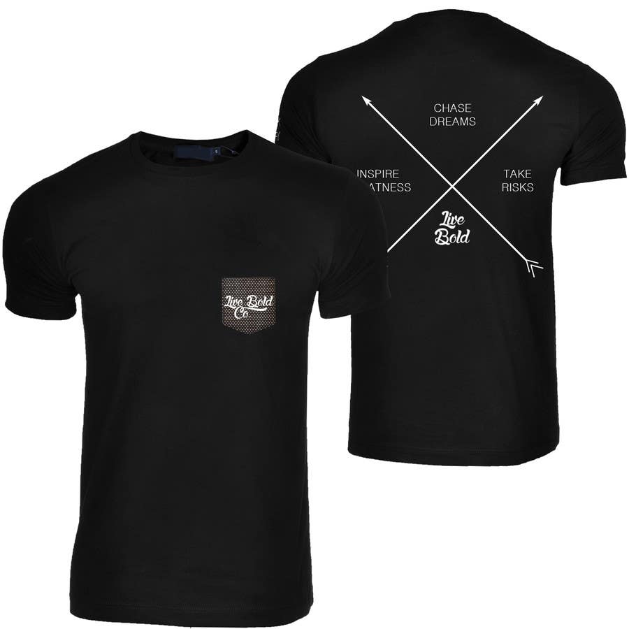 Penyertaan Peraduan #16 untuk                                                 Tshirt design for up and coming brand
                                            