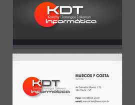 #60 untuk Projetar um Logo for KDT informatica oleh guzz7