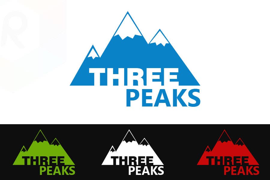 Bài tham dự cuộc thi #313 cho                                                 Three Peaks Logo Design
                                            