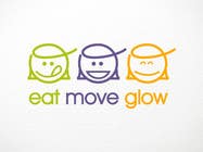 Graphic Design Konkurrenceindlæg #386 for Logo Design for EAT | MOVE | GLOW