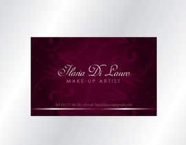 #250 para Business Card Design for Ilaria Di Lauro - Make-up artist por eliespinas
