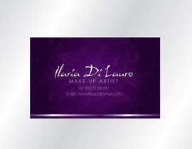 #249 para Business Card Design for Ilaria Di Lauro - Make-up artist por eliespinas