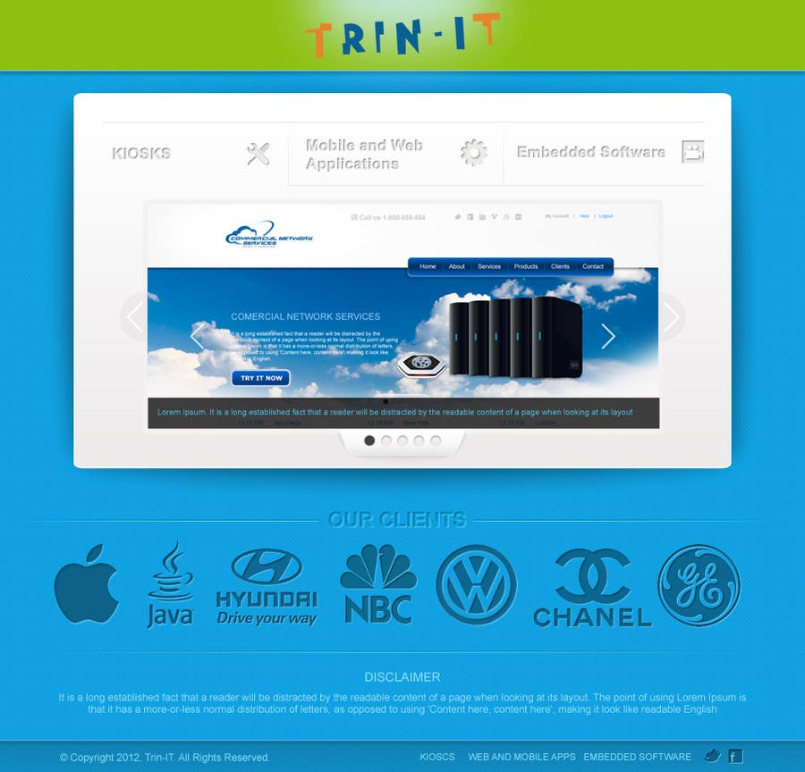 Contest Entry #49 for                                                 Website Design for Trin-iT Software Solutions
                                            