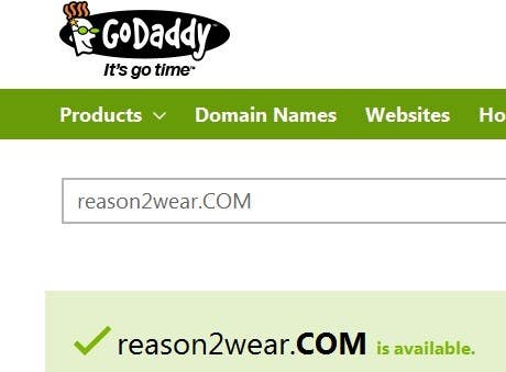 Penyertaan Peraduan #64 untuk                                                 Domain Name for New T Shirt Site
                                            