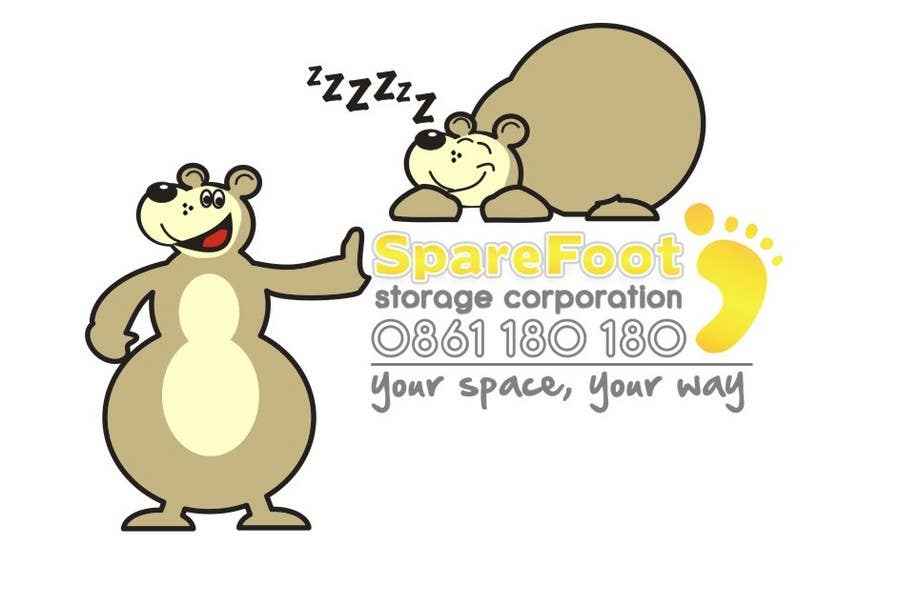 Příspěvek č. 30 do soutěže                                                 Company Character/Mascot Design - Illustration design for Sparefoot Storage Co.
                                            