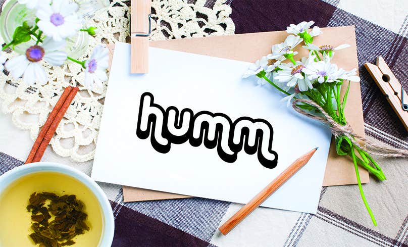 Proposition n°5 du concours                                                 Design a Logo for HUMM app
                                            